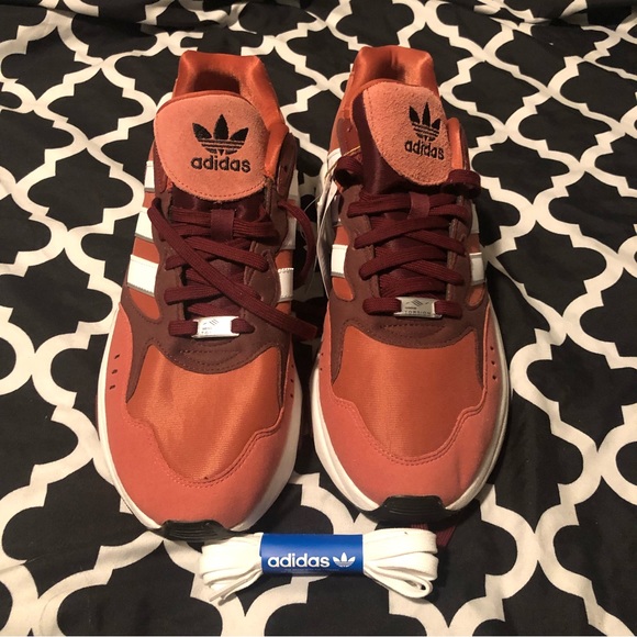 🛑Sold🛑Retropy F90 Originals Shoes HP8023 Casual Sport Burgundy Men Sz 10.5 - Picture 11 of 12